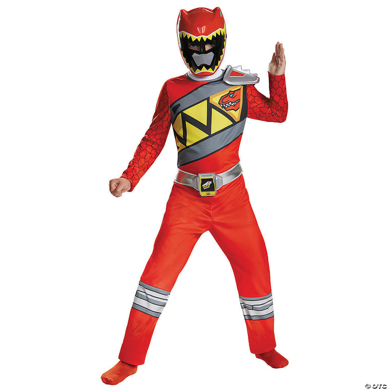 Boy s Classic Red Ranger Dino Costume Medium N274-MR01DG82757K