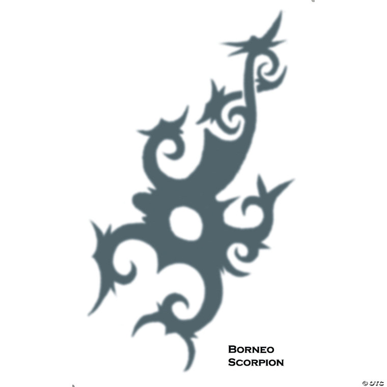 Borneo scorpion tattoo N274-MR01DF609