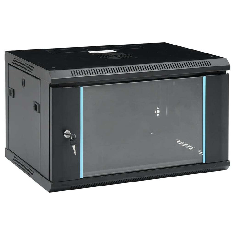 6U Wall Mounted Network Cabinet 19" IP20 23.6"x17.7"x13.8 A949-30165