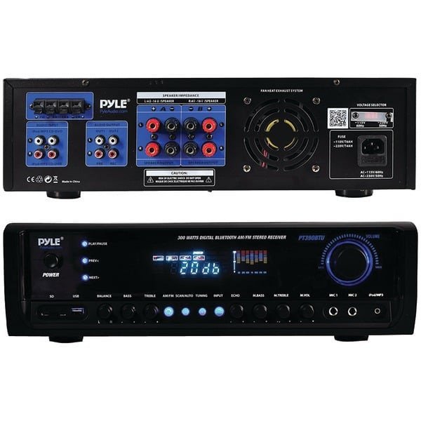 Pyle Home PT390BTU Digital Home Theater Bluetooth Stereo Receiver R810-PYLPT390BTU