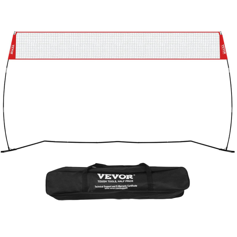 Freestanding Volleyball Training Net for Indoor or Outdoor Use, Adjustable Height Portable Net Syst E415-PQXLW14YC00098F67V0