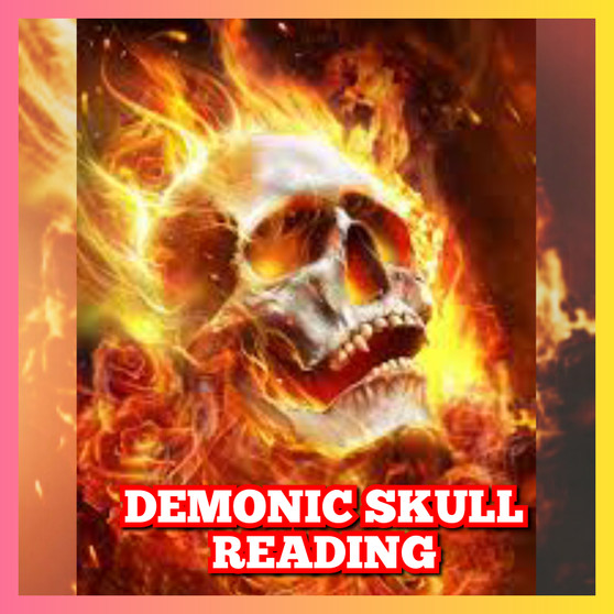 Demonic Skull Readings , Tarot, Crystal Ball, Divinations, Skull Reading , Oracle Cards, Clairvoyant, Clairaudient, Clairsentient. This reading will help to look into all areas of your life.