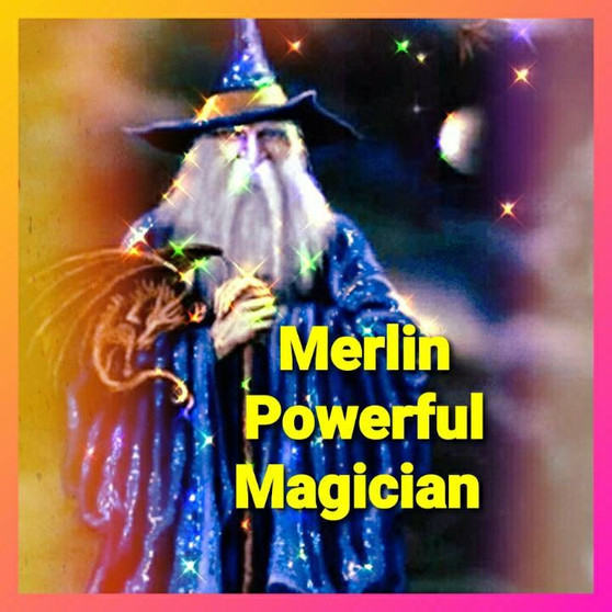 Powerful Merlin Spirit Companion to help you with all magical and mystical powers.