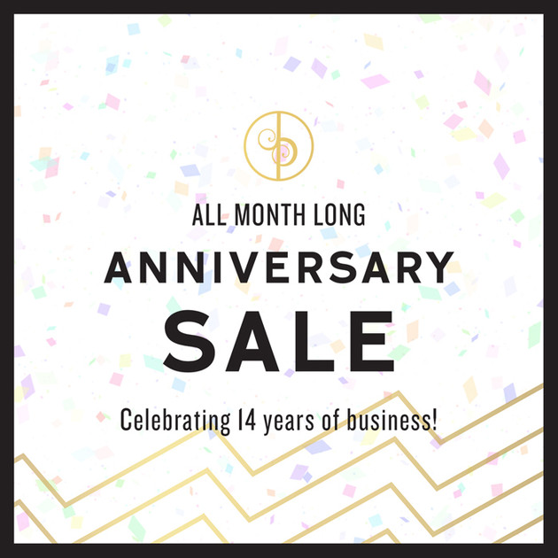 14-Year Anniversary Sale!