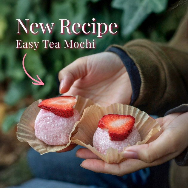 Recipe Alert! Ruby Nectar Strawberry Mochi