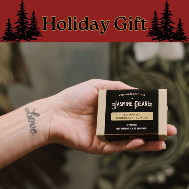 Holiday Gift Tea-infused Chocolates