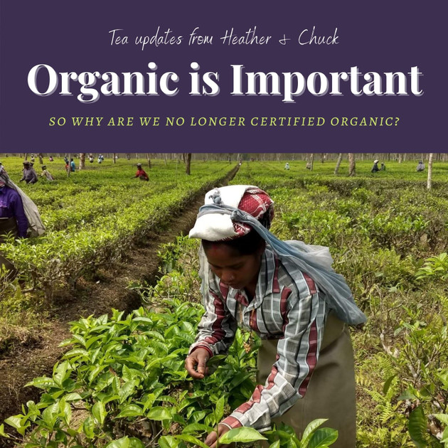 Organic is Important. So why are we not certified?