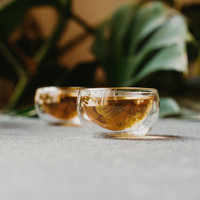 Globe Glass Teaware Set from The Jasmine Pearl Tea company.