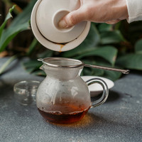 Stainless steel tea strainer from The Jasmine Pearl Tea Co.