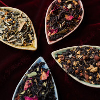 The Tarot Queens Collection of loose leaf teas from The Jasmine Pearl Tea Co.
