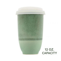 Emerald Ceramic 12 oz. Travel Tumbler