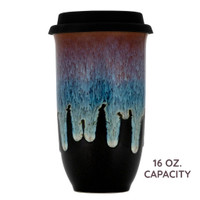 Monsoon Ceramic 16 oz. Travel Tumbler