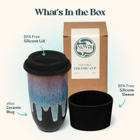 Monsoon Ceramic 16 oz. Travel Tumbler