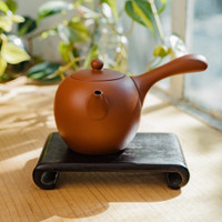 Red clay gong fu teapot for traditional Chinese tea ceremony from The Jasmine Pearl Tea Co.