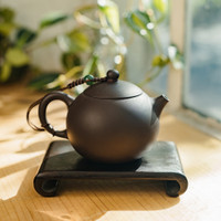 Clay gong fu teapot for traditional Chinese tea ceremony from The Jasmine Pearl Tea Co.