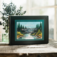 The Northwest Collection from The Jasmine Pearl Tea Co. includes five loose leaf teas: Lavender Rose, Dark Forest, GABA Grey, Cascadia Breakfast, and Northwest Mint.