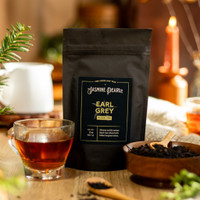 Earl Grey loose leaf black tea from The Jasmine Pearl Tea Co.