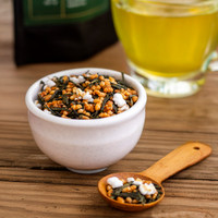 Genmaicha loose leaf green tea from The Jasmine Pearl Tea Co. Genmaicha loose leaf green tea from The Jasmine Pearl Tea Co.