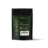 2 oz. packaging for Shinko loose leaf green tea from The Jasmine Pearl Tea Co.