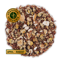 Clementine Sunset loose leaf herbal tea blend from The Jasmine Pearl Tea Co. Clementine Sunset loose leaf herbal tea blend from The Jasmine Pearl Tea Co.