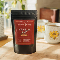 Vanilla Cup loose leaf herbal tea from The Jasmine Pearl Tea Co.