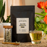 Silver Needles loose leaf white tea from The Jasmine Pearl Tea Co.