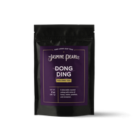 2 oz. packaging for Dong Ding loose leaf oolong tea from The Jasmine Pearl Tea Co.