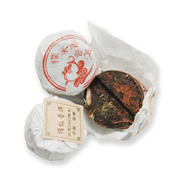 Sticky Rice Mini Tuocha loose leaf puerh tea from The Jasmine Pearl Tea Co.