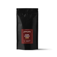 1 lb. packaging for Dark Forest loose leaf herbal tea from The Jasmine Pearl Tea Co.