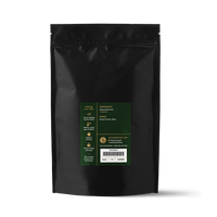 1 lb. packaging for Sencha loose leaf green tea from the Jasmine Pearl Tea Co.