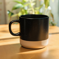 Ceramic Pot Head Mug - Black