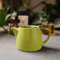 ForLife Stump Tea Pot in Lime Green from The Jasmine Pearl Tea Co.