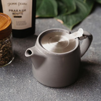 ForLife Stump Tea Pot in Gray from The Jasmine Pearl Tea Co.