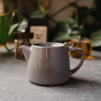 ForLife Stump Tea Pot in Gray from The Jasmine Pearl Tea Co.
