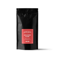 Soulshine Blend loose leaf herbal tea 1lb packaging from the Jasmine Pearl Tea Co.