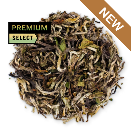 Prakash White Nepali loose leaf white tea from The Jasmine Pearl Tea Co.