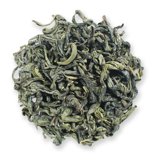 Chunmee loose leaf green tea from The Jasmine Pearl Tea Co.