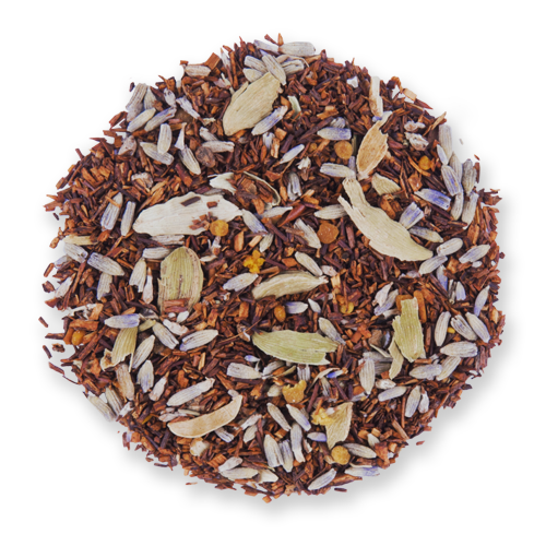 Lavender Honey Spice loose leaf herbal tea from The Jasmine Pearl Tea Co.
