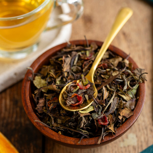 Haiku loose leaf white tea from The Jasmine Pearl Tea Co.