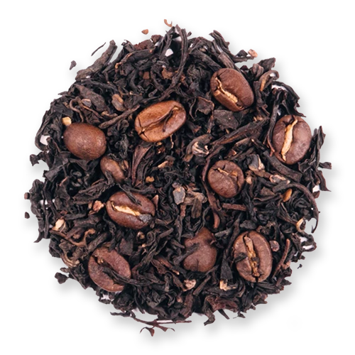 Cascadia Breakfast loose leaf black tea and coffee blend from the Jasmine Pearl Tea Co.