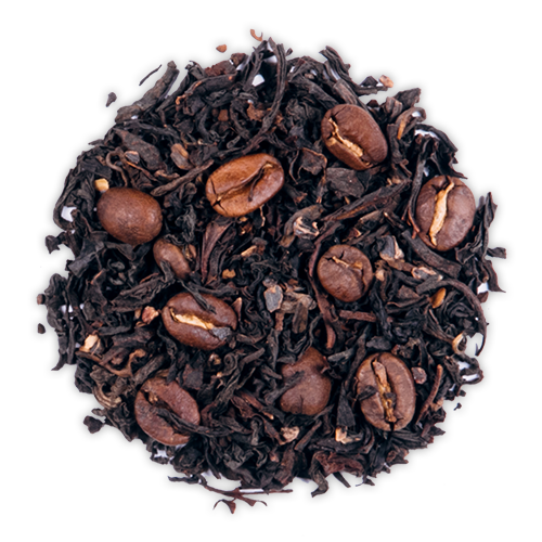 Cascadia Breakfast loose leaf black tea and coffee blend from the Jasmine Pearl Tea Co.