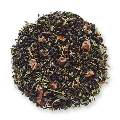 Cocoa Mint Loose Leaf Black Tea Wholesale