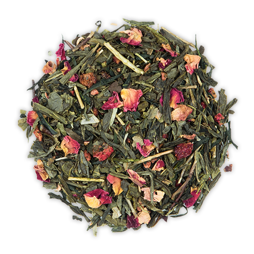 Strawberry Sencha Green Tea Blend