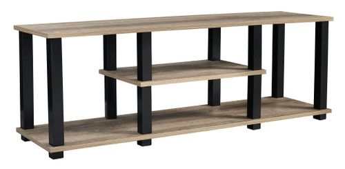 Waylowe - Natural / Black - TV Stand