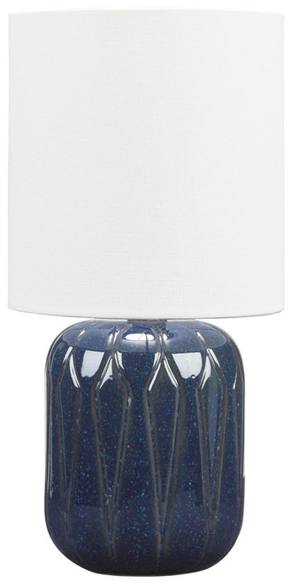 Hengrove - Navy - Ceramic Table Lamp