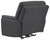 Henefer - Black - Pwr Recliner/Adj Headrest