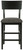 Chanzen - Gray / Black - Upholstered Barstool (Set of 2)