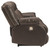 Denoron - Chocolate - Reclining Power Sofa