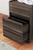 Zendex - Dark Brown - File Cabinet