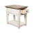 Myra - Chairside Table - Natural / Paperwhite